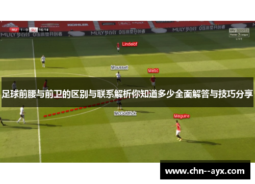 足球前腰与前卫的区别与联系解析你知道多少全面解答与技巧分享